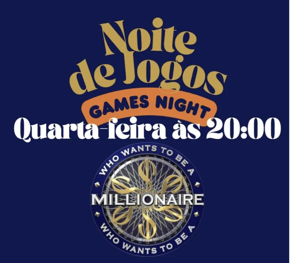 Noite de Jogos: Who Wants to be a Millionaire — event image